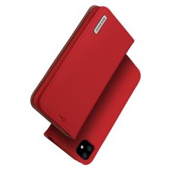 Kožené peňaženkové puzdro Dux Ducis Wish červené – iPhone 11 | Lacné Kryty Lacné Kryty | Kožené peňaženkové puzdro Dux Ducis Wish červené – iPhone 11 | Lacné Kryty