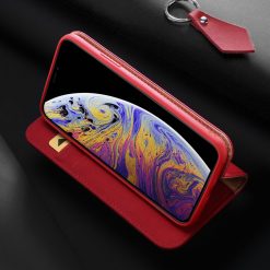Kožené peňaženkové puzdro Dux Ducis Wish červené – iPhone 11 | Lacné Kryty Lacné Kryty | Kožené peňaženkové puzdro Dux Ducis Wish červené – iPhone 11 | Lacné Kryty