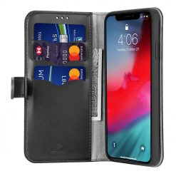 Lacné Kryty | Peňaženkové puzdro Dux Ducis Kado čierne – iPhone 11 | Lacné Kryty