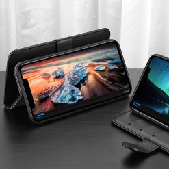 Lacné Kryty | Peňaženkové puzdro Dux Ducis Kado čierne – iPhone 11 | Lacné Kryty