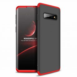 Puzdro 360 Protection čierno-červené – Samsung Galaxy S10