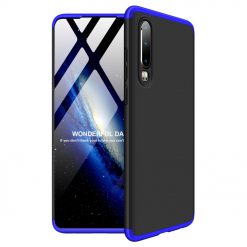 Lacné Kryty | Puzdro 360 Protection modro-čierne – Huawei P30 | Lacné Kryty
