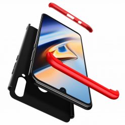 Lacné Kryty | Puzdro 360 Protection čierno-červené – Huawei P30 Lite | Lacné Kryty