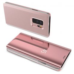 Lacné Kryty | Priehľadný kryt Clear View Case ružový – Samsung Galaxy A10 / M10 | Lacné Kryty