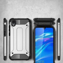 Odolný kryt Hybrid Armor strieborný – Xiaomi Redmi 7A | Lacné Kryty Lacné Kryty | Odolný kryt Hybrid Armor strieborný – Xiaomi Redmi 7A | Lacné Kryty