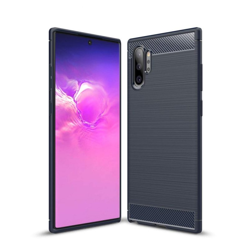 Lacné Kryty | Zadný kryt Carbon modrý – Samsung Galaxy note 10 Plus (10+)