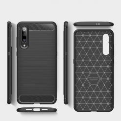 Lacné Kryty | Zadný kryt Carbon čierny – Xiaomi Mi A3 | Lacné Kryty