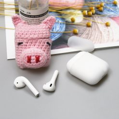 Vlnené puzdro Wool cap Piggy – Apple AirPods | Lacné Kryty Lacné Kryty | Vlnené puzdro Wool cap Piggy – Apple AirPods | Lacné Kryty