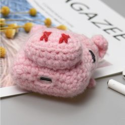 Vlnené puzdro Wool cap Piggy – Apple AirPods | Lacné Kryty Lacné Kryty | Vlnené puzdro Wool cap Piggy – Apple AirPods | Lacné Kryty