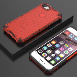 Odolný kryt Honeycomb Armor červený – iPhone 7 / iPhone 8 | Lacné Kryty Lacné Kryty | Odolný kryt Honeycomb Armor červený – iPhone 7 / iPhone 8 | Lacné Kryty