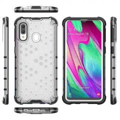 Odolný kryt Honeycomb Armor transparentný – Samsung Galaxy A40 | Lacné Kryty Lacné Kryty | Odolný kryt Honeycomb Armor transparentný – Samsung Galaxy A40 | Lacné Kryty