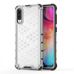 Odolný kryt Honeycomb Armor transparentný – Samsung Galaxy A50