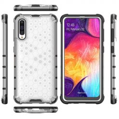 Lacné Kryty | Odolný kryt Honeycomb Armor transparentný – Samsung Galaxy A50 / A30s | Lacné Kryty