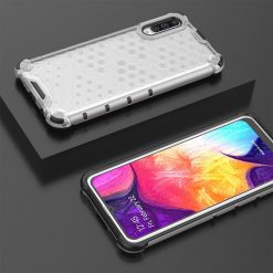 Lacné Kryty | Odolný kryt Honeycomb Armor transparentný – Samsung Galaxy A50 / A30s | Lacné Kryty