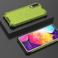 Lacné Kryty | Odolný kryt Honeycomb Armor zelený – Samsung Galaxy A50 / A30s | Lacné Kryty