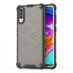 Odolný kryt Honeycomb Armor čierny – Samsung Galaxy A70