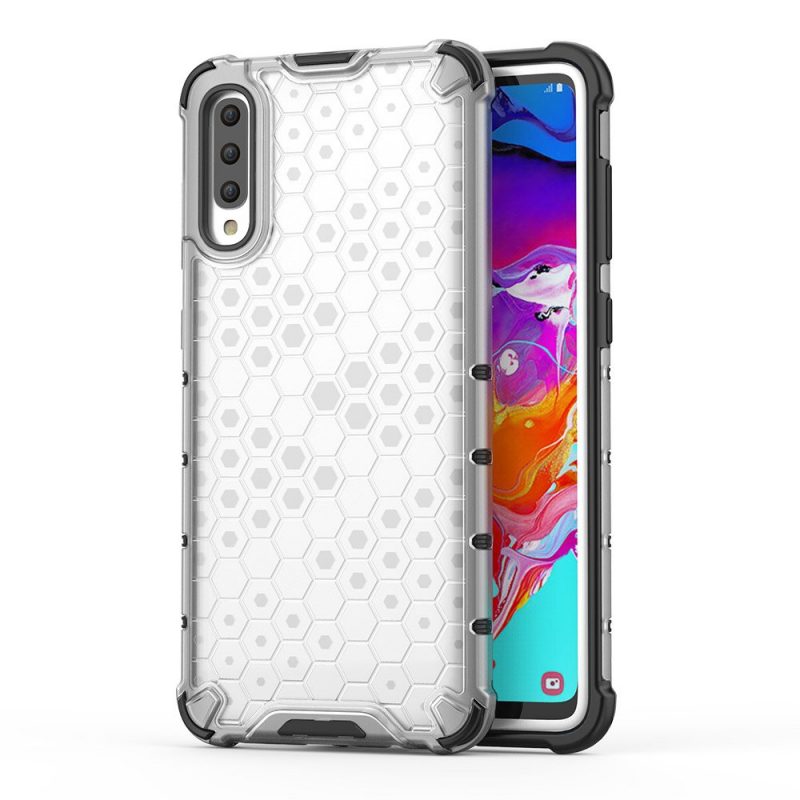 Lacné Kryty | Odolný kryt Honeycomb Armor transparentný – Samsung Galaxy A70