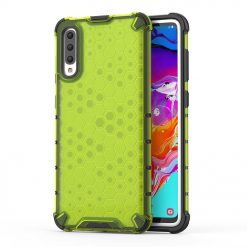 Odolný kryt Honeycomb Armor zelený – Samsung Galaxy A70