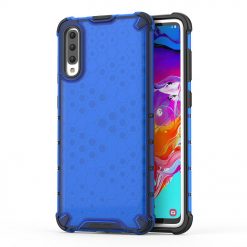 Odolný kryt Honeycomb Armor modrý – Samsung Galaxy A70