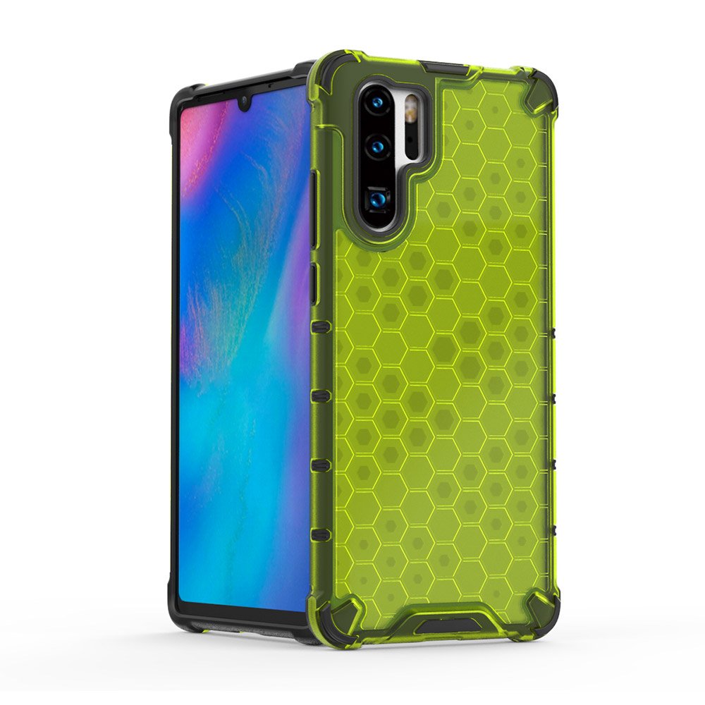 Odolný kryt Honeycomb Armor zelený – Huawei P30 Pro | Lacné Kryty Lacné Kryty | Odolný kryt Honeycomb Armor zelený – Huawei P30 Pro | Lacné Kryty