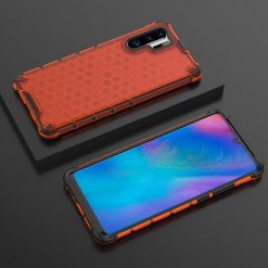 Lacné Kryty | Odolný kryt Honeycomb Armor červený – Huawei P30 Pro | Lacné Kryty