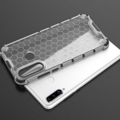 Lacné Kryty | Odolný kryt Honeycomb Armor transparentný – Huawei P30 Lite | Lacné Kryty