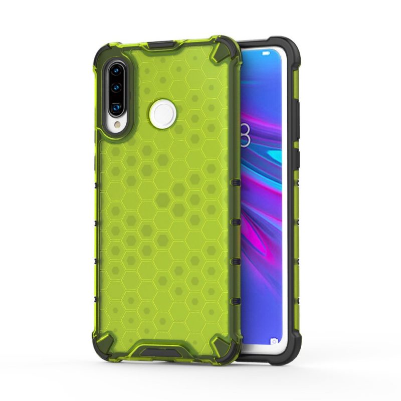 Lacné Kryty | Odolný kryt Honeycomb Armor zelený – Huawei P30 Lite