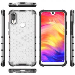 Odolný kryt Honeycomb Armor transparentný – Xiaomi Redmi Note 7 | Lacné Kryty Lacné Kryty | Odolný kryt Honeycomb Armor transparentný – Xiaomi Redmi Note 7 | Lacné Kryty