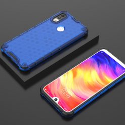 Odolný kryt Honeycomb Armor modrý – Xiaomi Redmi Note 7 | Lacné Kryty Lacné Kryty | Odolný kryt Honeycomb Armor modrý – Xiaomi Redmi Note 7 | Lacné Kryty