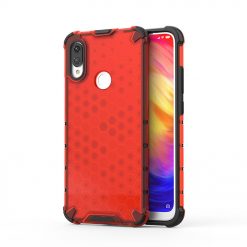 Odolný kryt Honeycomb Armor červený – Xiaomi Redmi Note 7