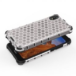 Lacné Kryty | Odolný kryt Honeycomb Armor transparentný – Xiaomi Redmi 7A | Lacné Kryty
