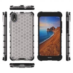 Lacné Kryty | Odolný kryt Honeycomb Armor transparentný – Xiaomi Redmi 7A | Lacné Kryty