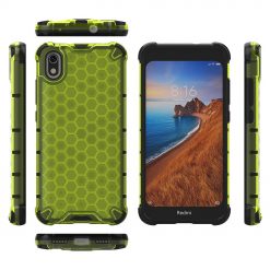 Odolný kryt Honeycomb Armor zelený – Xiaomi Redmi 7A | Lacné Kryty Lacné Kryty | Odolný kryt Honeycomb Armor zelený – Xiaomi Redmi 7A | Lacné Kryty