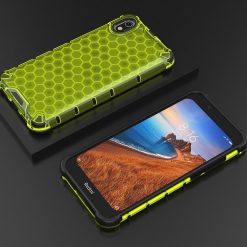 Odolný kryt Honeycomb Armor zelený – Xiaomi Redmi 7A | Lacné Kryty Lacné Kryty | Odolný kryt Honeycomb Armor zelený – Xiaomi Redmi 7A | Lacné Kryty