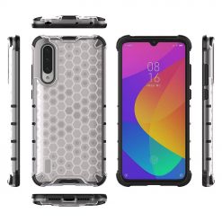 Odolný kryt Honeycomb Armor transparentný – Xiaomi Mi A3 | Lacné Kryty Lacné Kryty | Odolný kryt Honeycomb Armor transparentný – Xiaomi Mi A3 | Lacné Kryty