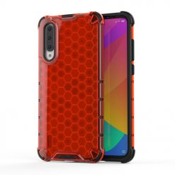 Odolný kryt Honeycomb Armor červený – Xiaomi Mi A3