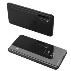 Lacné Kryty | Priehľadný kryt Clear View Case čierny – Xiaomi Redmi Note 8 | Lacné Kryty