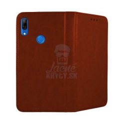Lacné Kryty | Kožené puzdro Smart Pro hnedé – Huawei P Smart Z / Honor 9X | Lacné Kryty