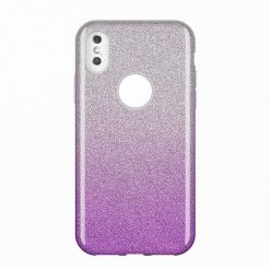 Lacné Kryty | Sklenený kryt Gradient glass fialovo-modrý – iPhone Xs Max