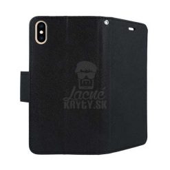 Lacné Kryty | Peňaženkové puzdro Fancy Book čierne – iPhone Xs Max | Lacné Kryty
