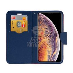 Lacné Kryty | Peňaženkové puzdro Fancy Book červeno-modré – iPhone Xs Max | Lacné Kryty