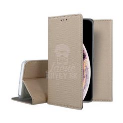 Knižkové puzdro Smart Case Book zlaté – iPhone Xs Max