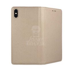 Lacné Kryty | Knižkové puzdro Smart Case Book zlaté – iPhone Xs Max | Lacné Kryty