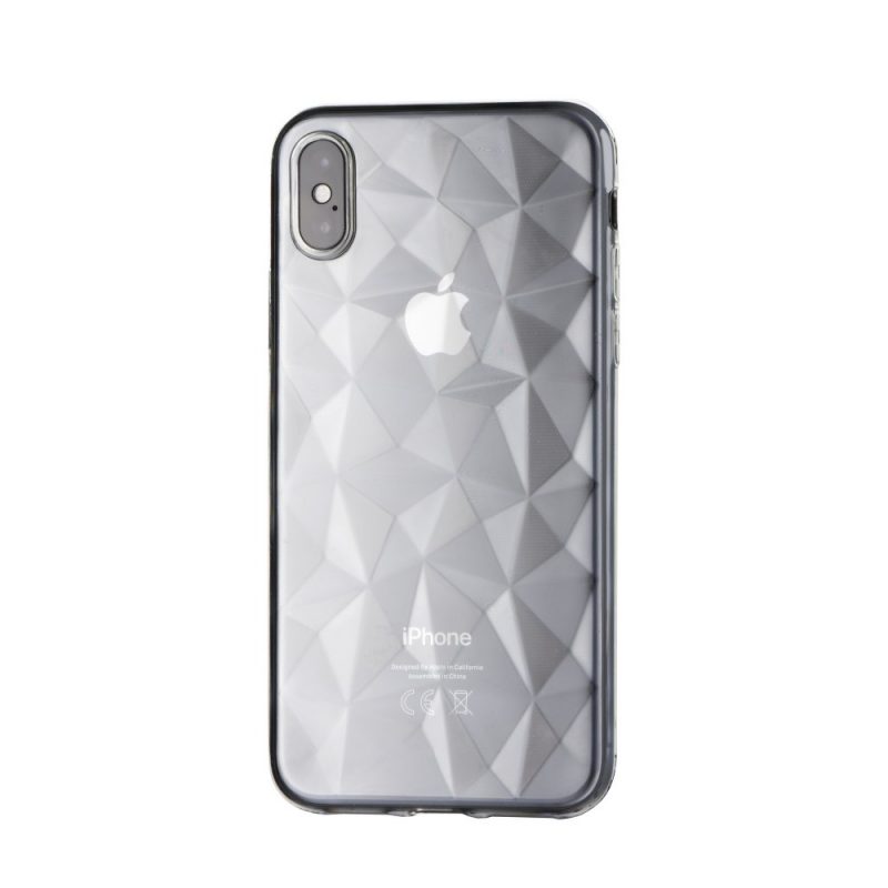 Lacné Kryty | Silikónový kryt Prism transparentný – iPhone Xs Max