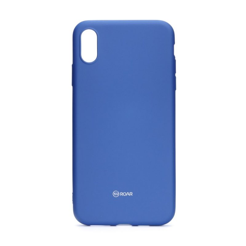 Lacné Kryty | Silikónový kryt Roar Colorful Jelly modrý – iPhone Xs Max