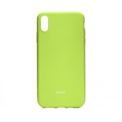 Silikónový kryt Roar Colorful Jelly limetkový – iPhone Xs Max
