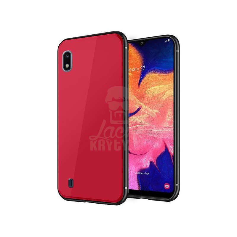 Lacné Kryty | Sklenený kryt Glass Case červený – Samsung Galaxy A10