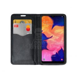 Lacné Kryty | Knižkové puzdro Magnet Book čierne – Samsung Galaxy A10 | Lacné Kryty