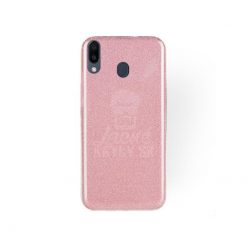 Ligotavý Kryt Forcell Shining ružový – Samsung Galaxy M20