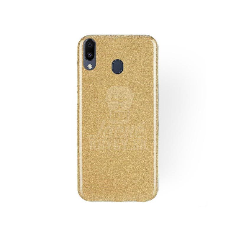 Lacné Kryty | Ligotavý Kryt Forcell Shining zlatý – Samsung Galaxy M20